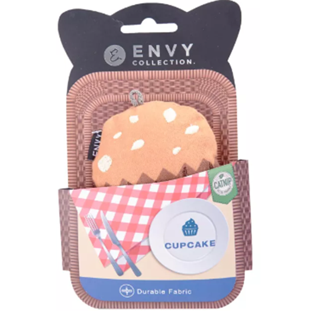 Envy Cat Toy Cupcake