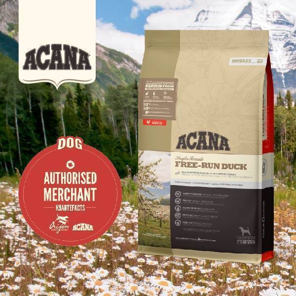 Acana Singles Free-Run Duck Grain-Free Dry Dog Food 11.4kg
