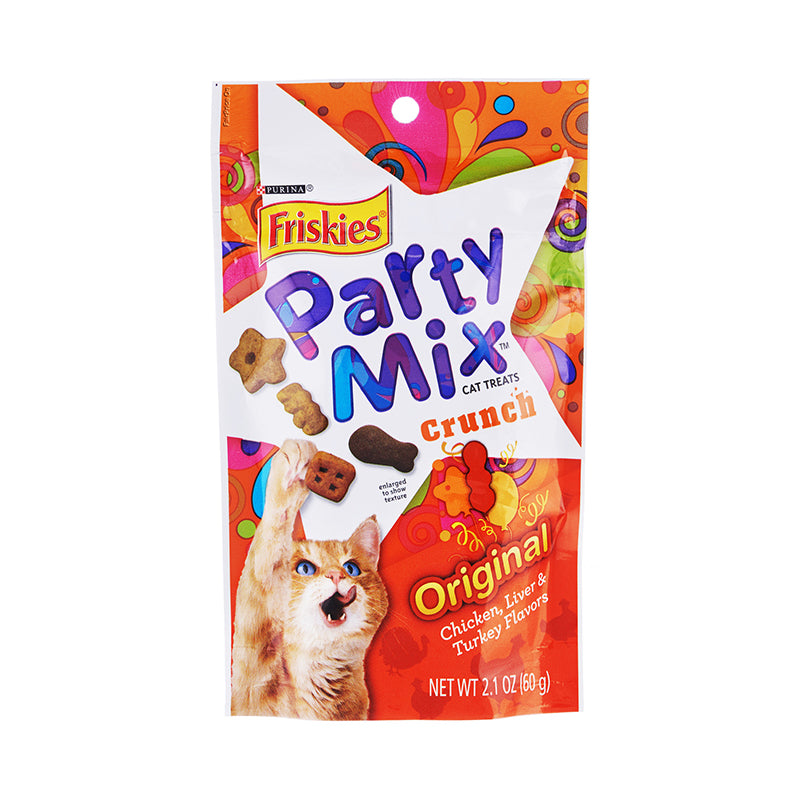 Friskies party clearance mix original crunch