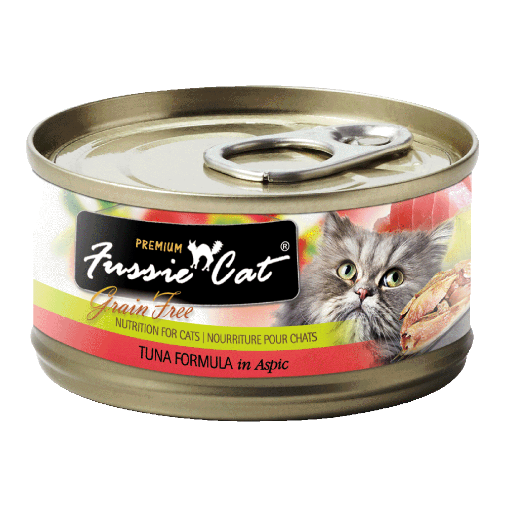 Fussie Cat Black Label Tuna in Aspic 80g