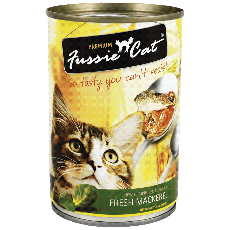 Fussie Cat Fresh Mackerel 400g