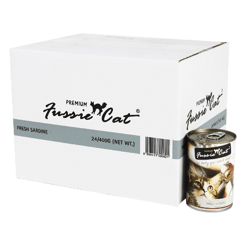 Fussie Cat Fresh Sardine 400g