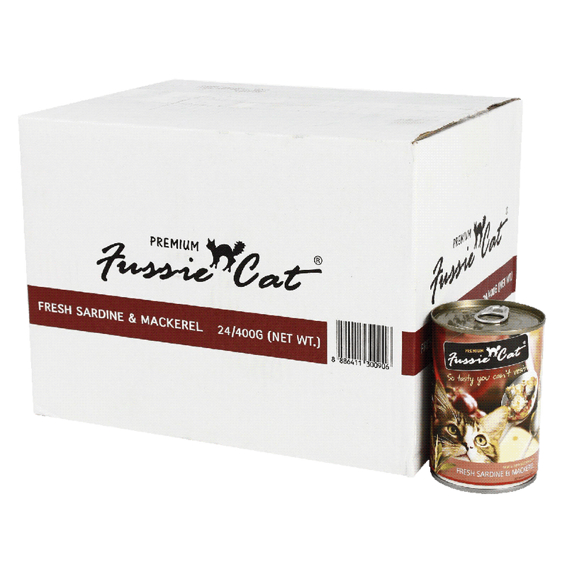 Fussie Cat Fresh Sardine & Mackerel 400g
