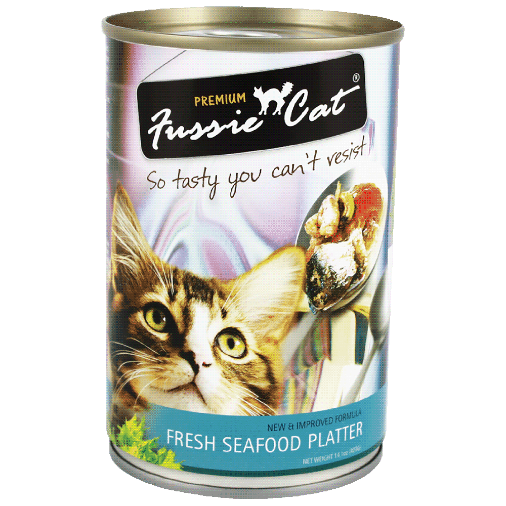 Fussie Cat Fresh Seafood Platter 400g