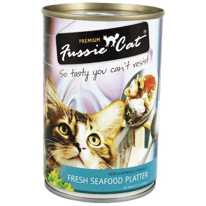 Fussie Cat Fresh Seafood Platter 400g