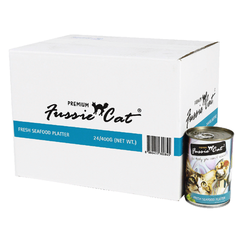 Fussie Cat Fresh Seafood Platter 400g