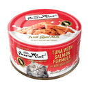 Fussie Cat Goat Milk Tuna with Salmon in Gravy 70g