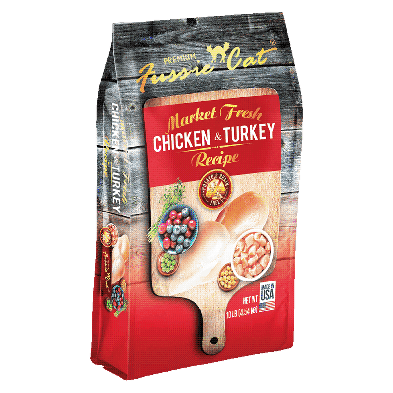 Fussie Cat Market Fresh Chicken & Turkey Recipe 10lb