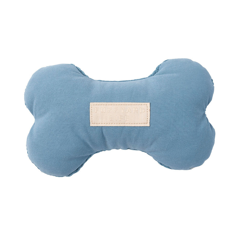 FuzzYard Dog Toy Life Bone French Blue L