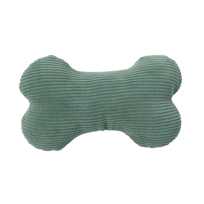 FuzzYard Dog Toy Life Bone Myrtle Green L