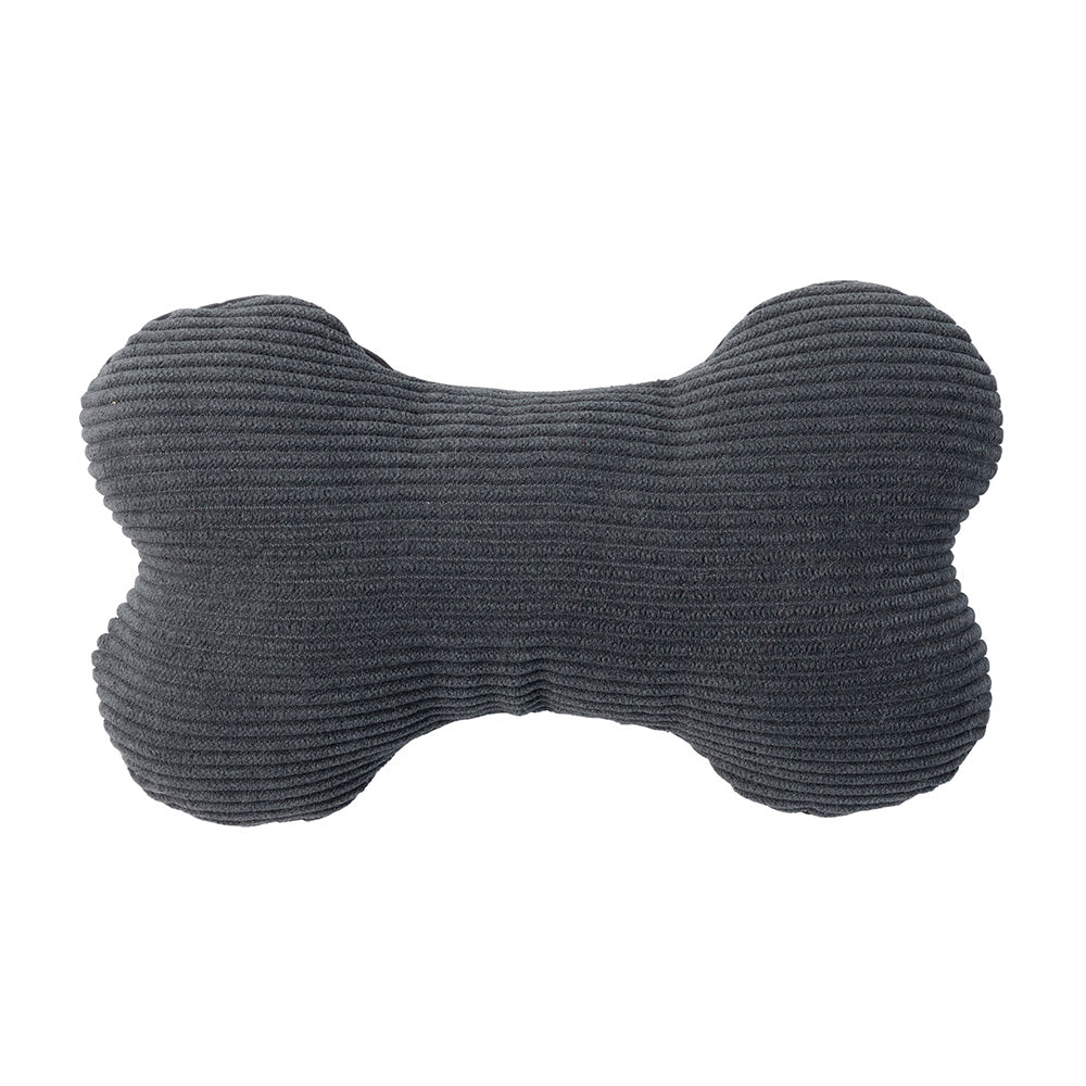 FuzzYard Dog Toy Life Bone Slate Grey L