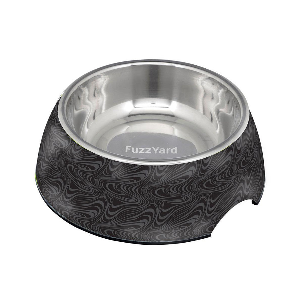 Fuzzyard Dog Bowl Melamine Liquify S
