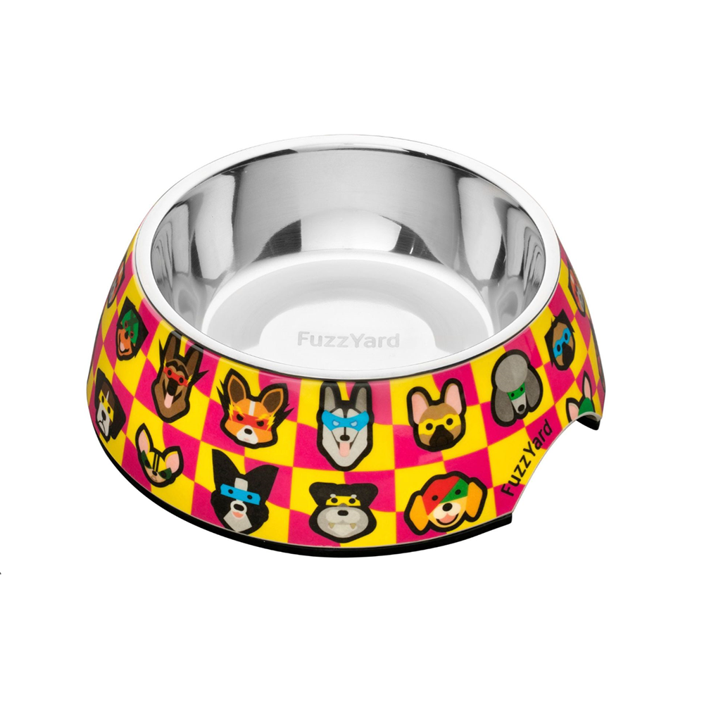 Fuzzyard Dog Bowl Melamine Doggoforce L