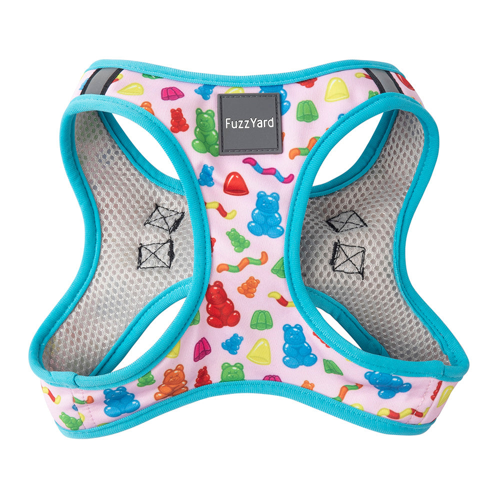 Fuzzyard Dog Step In Harness Jelly Bears XS