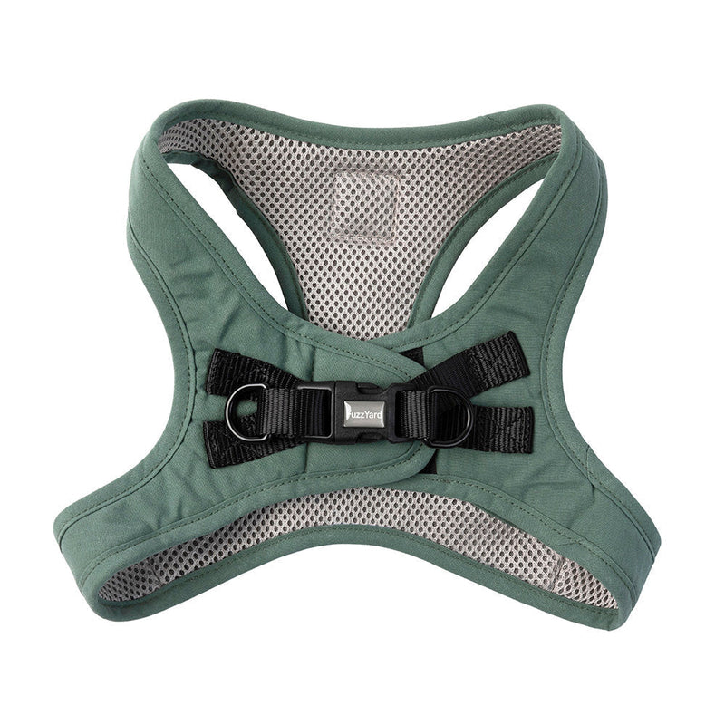 Fuzzyard Dog Step In Harness Life Myrtle Green L