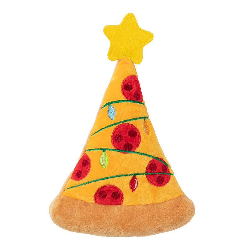 Fuzzyard Happy Howlidays Plush Dog Toy - Pizzamas Tree