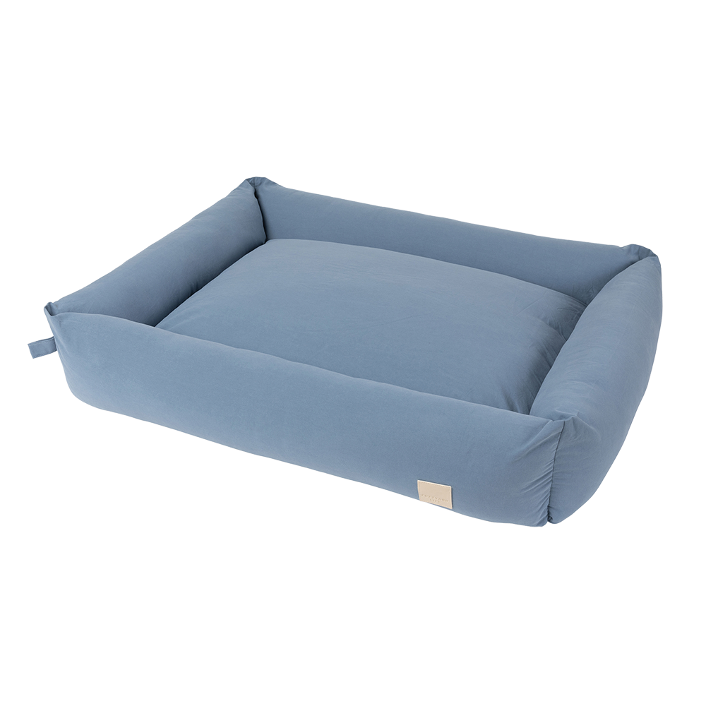 Fuzzyard Pet Bed Premium Lounge Life French Blue L