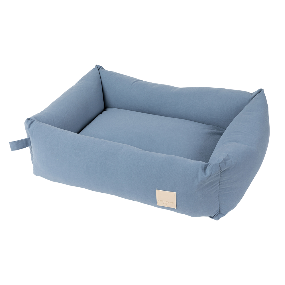 Fuzzyard Pet Bed Premium Lounge Life French Blue S
