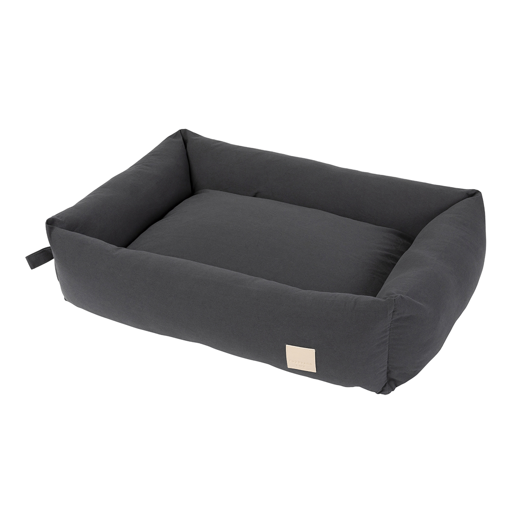 Fuzzyard Pet Bed Premium Lounge Life Slate Grey M