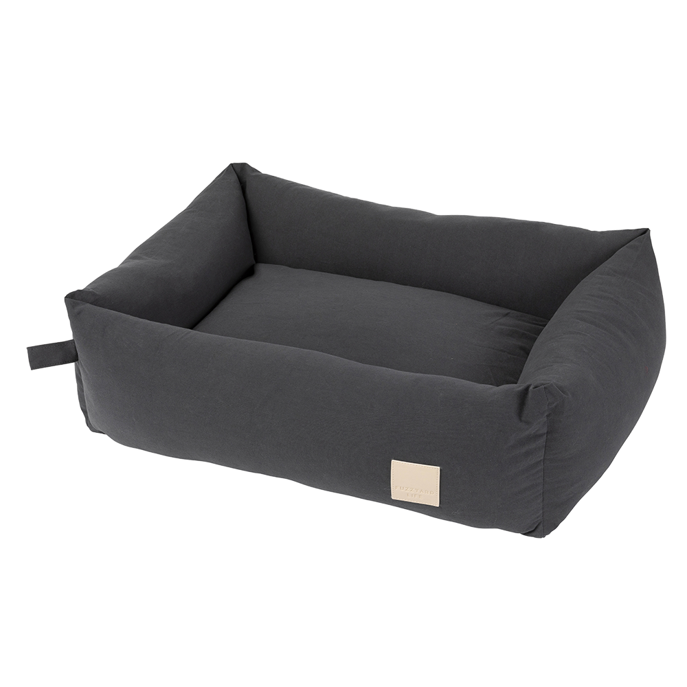 Fuzzyard Pet Bed Premium Lounge Life Slate Grey S