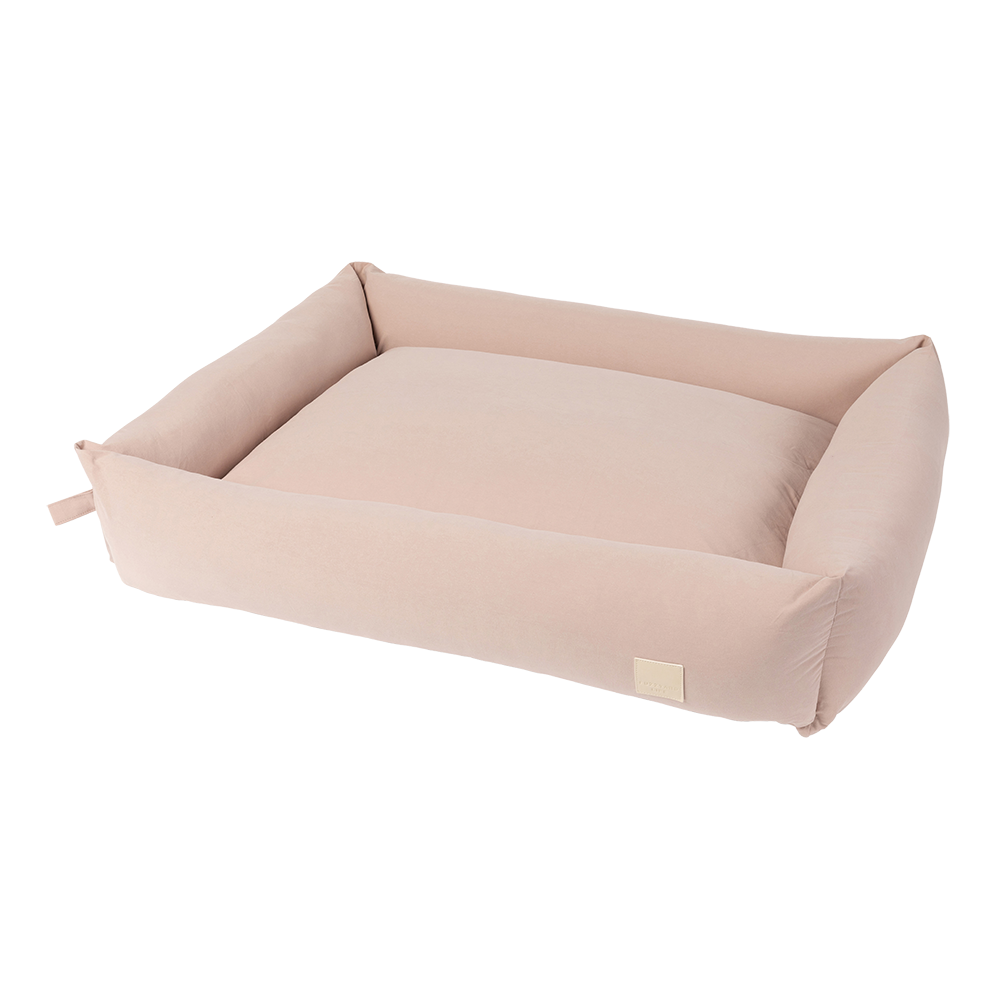 Fuzzyard Pet Bed Premium Lounge Life Soft Blush L