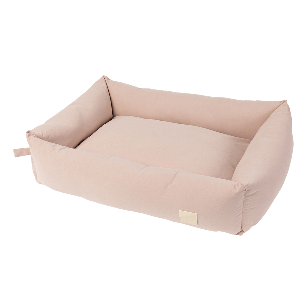 Fuzzyard Pet Bed Premium Lounge Life Soft Blush M