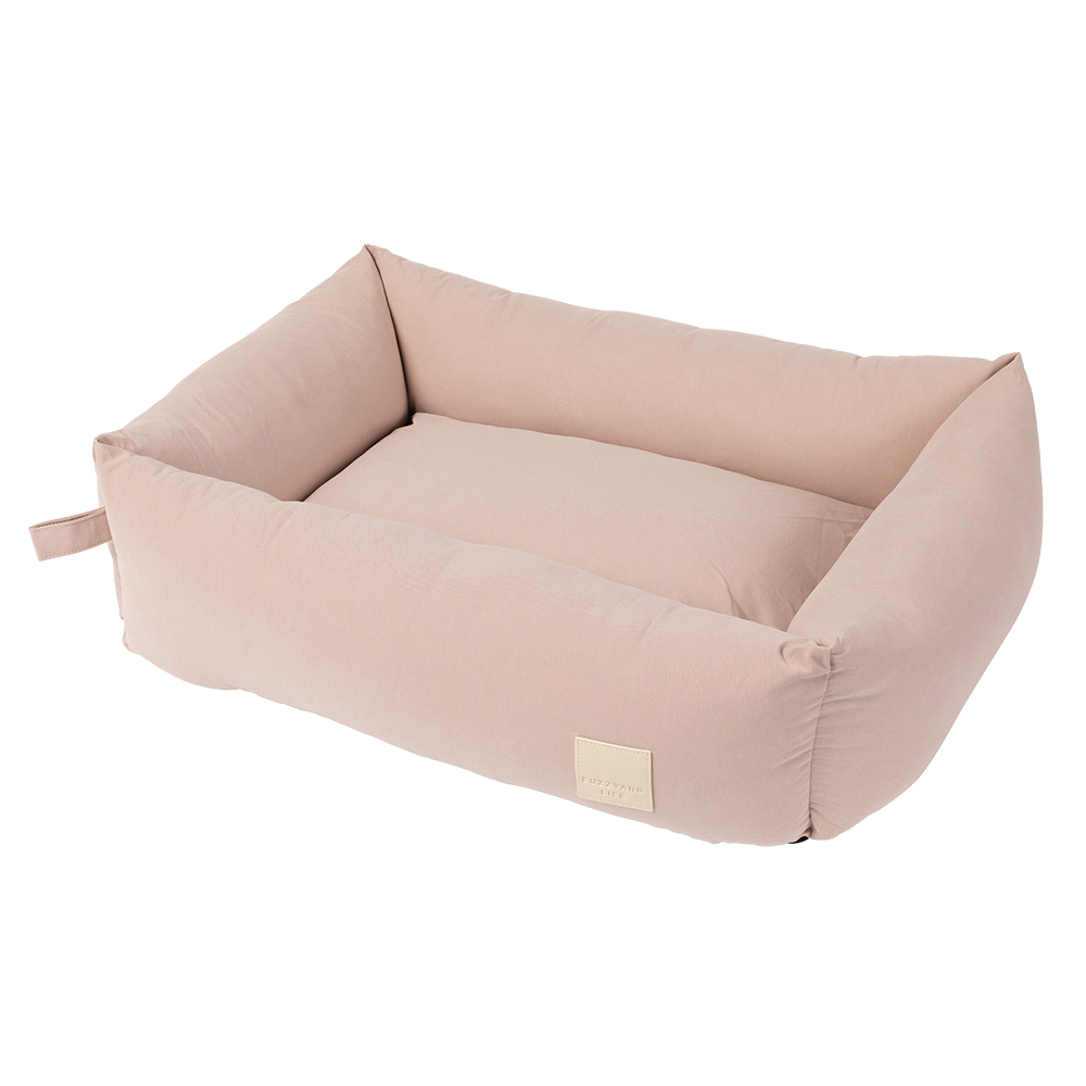 Fuzzyard Pet Bed Premium Lounge Life Soft Blush S