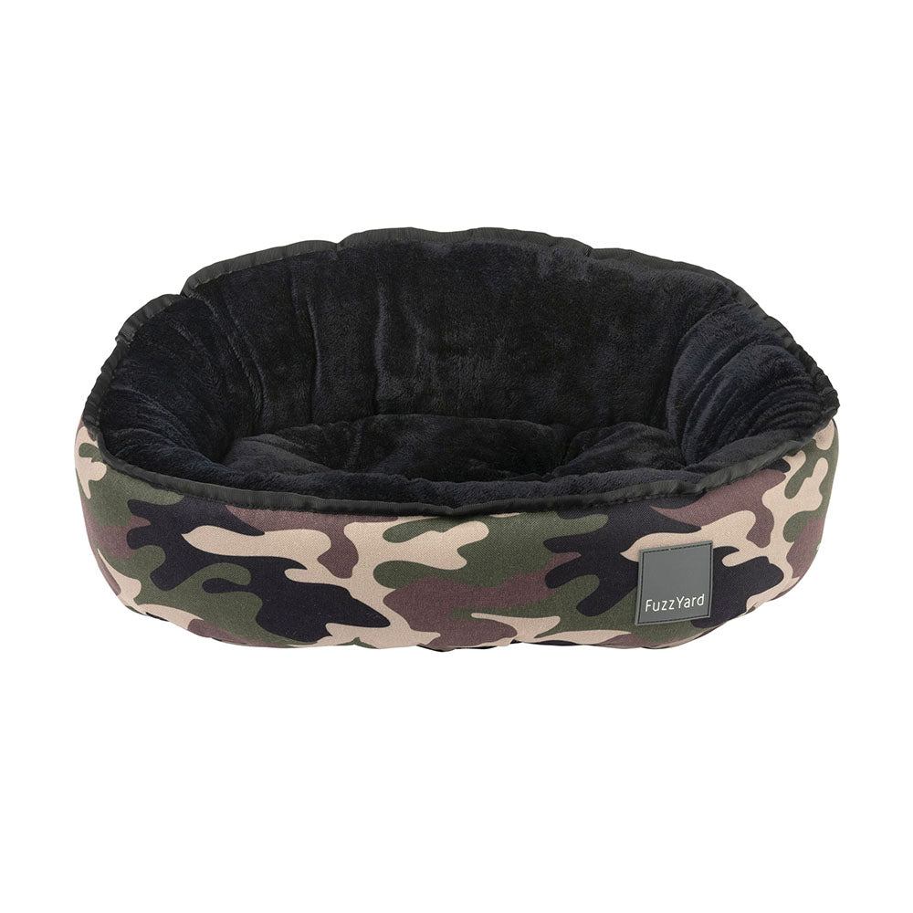 Fuzzyard Reversible Bed - Camo L 75cm x 80cm