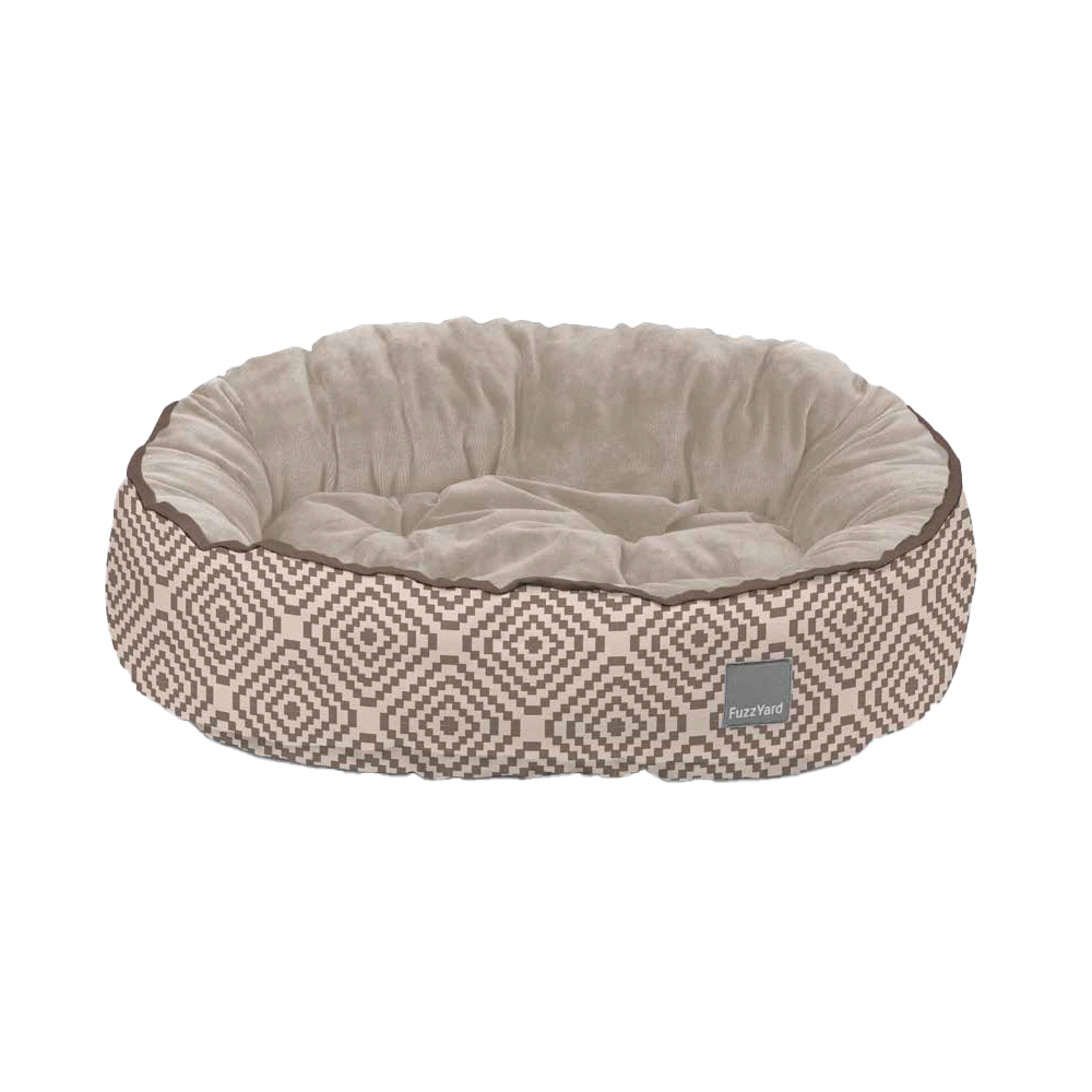 Fuzzyard Reversible Bed - Malta Mocha M 65cm x 74cm