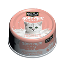 Kit Cat Goat Milk Gourmet White Meat Tuna Flakes & Salmon 70g