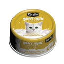 Kit Cat Goat Milk Gourmet White Meat Tuna Flakes & Smoked Fish Flakes 70g
