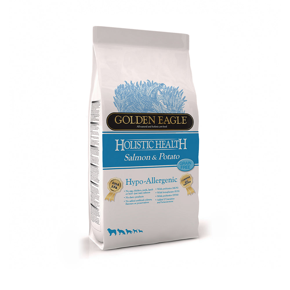 Golden Eagle Dog Hypo-Allergenic - Salmon & Potato 10kg (EXPIRY JUL 2026)
