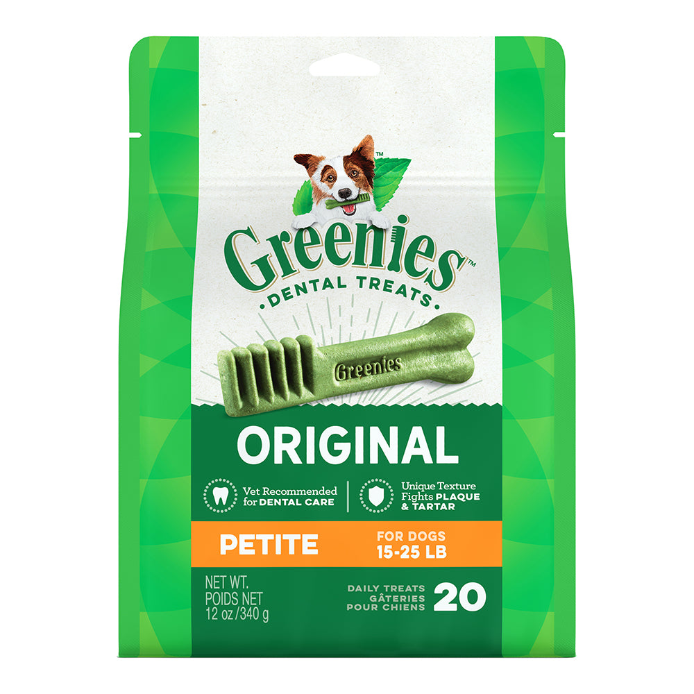 Greenies dog shop dental chews