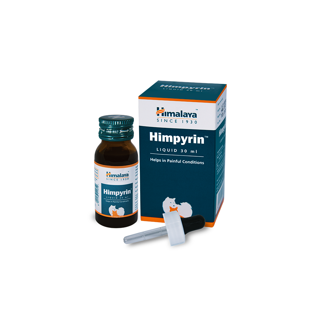 Himalaya Himpyrin Liquid Pain Relief & Anti-Inflammatory for Dogs & Cats 30ml