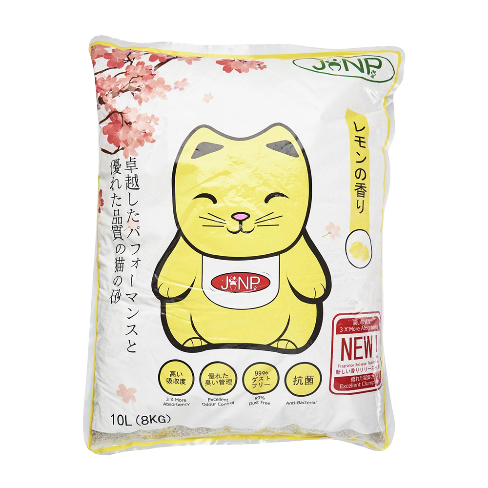 JANP / JONP Cat Clumping Litter Lemon 10L