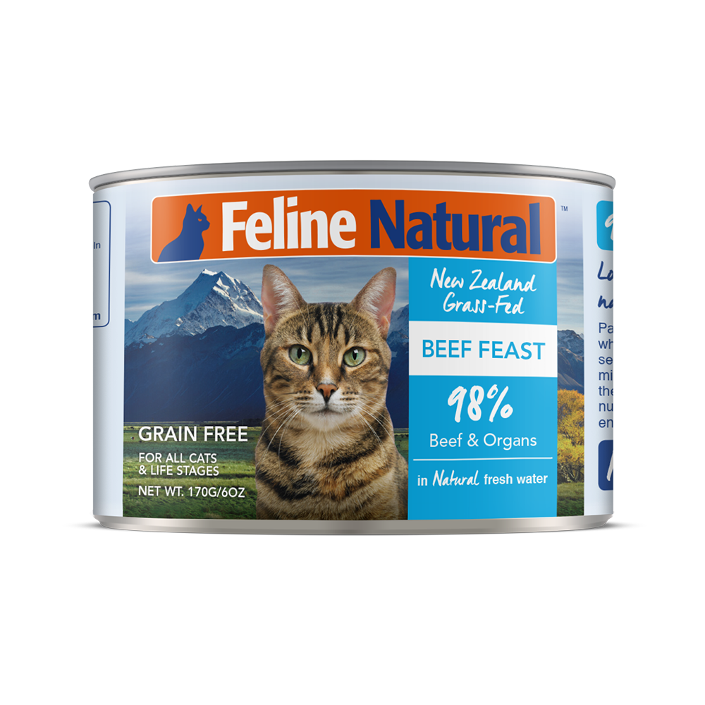 K9 Feline Natural Beef Feast 170g