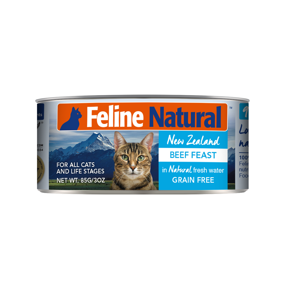 K9 Feline Natural Beef Feast 85g