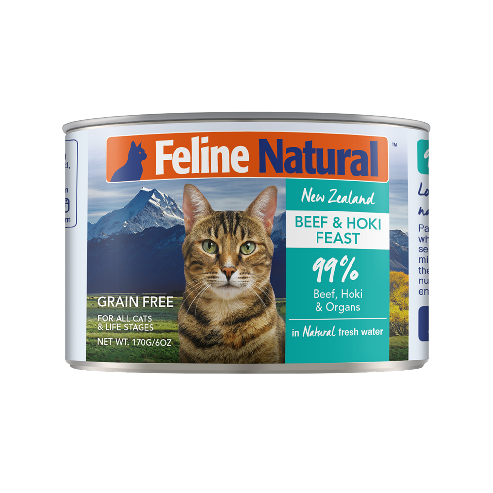 K9 Feline Natural Beef & Hoki Feast 170g