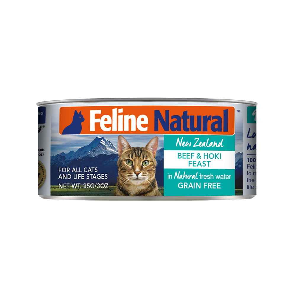 K9 Feline Natural Beef & Hoki Feast 85g