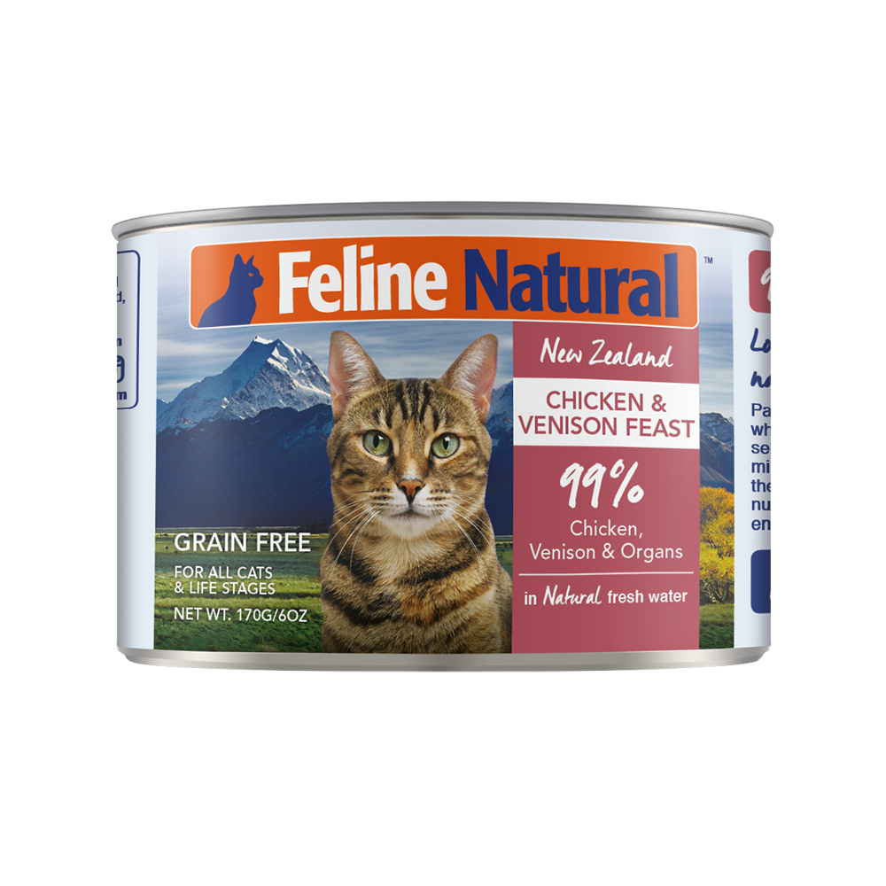 K9 Feline Natural Chicken & Venison Feast 170g