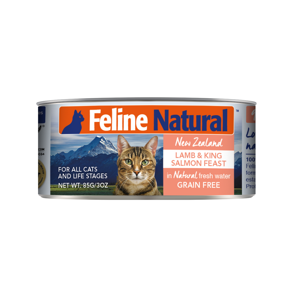 K9 Feline Natural Lamb & Salmon Feast 85g