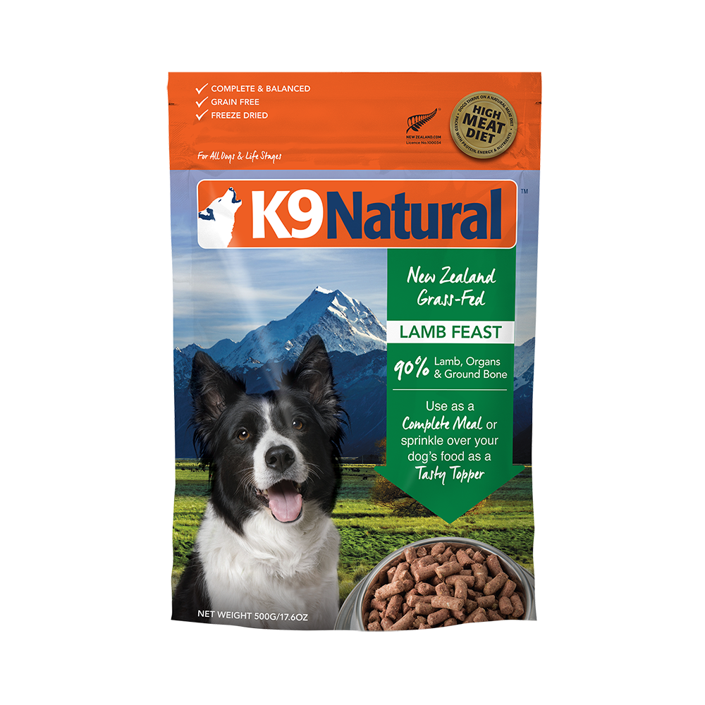 K9 Natural Dog Freeze Dried Lamb 500g