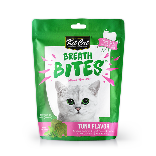 Kit Cat Breath Bites Tuna Cat Treats 60g