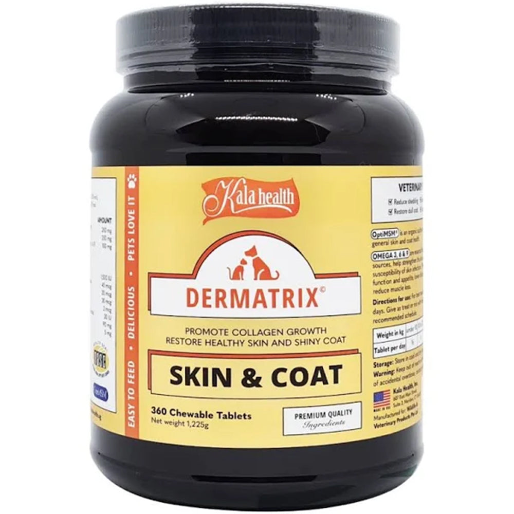 Kala Health Dermatrix for Dogs & Cats 360cts