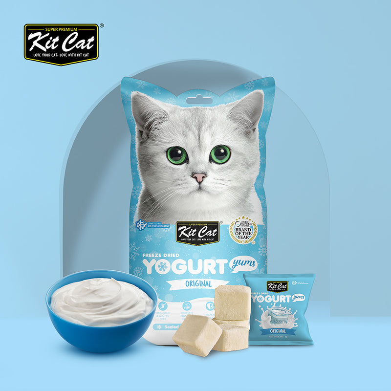 KitCat Cat Freeze-Dried Yogurt Yums Original 10g (1g x 10)