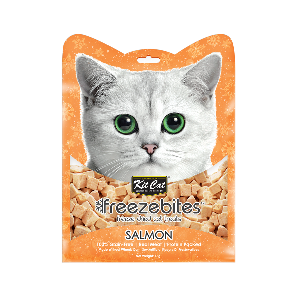 Kit Cat Freezebites Seafood Series Salmon 15g