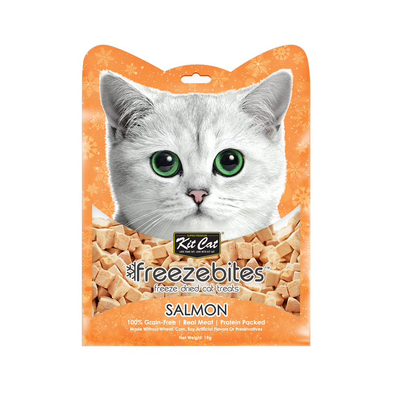 KitCat Freezebites Seafood Series Salmon 15g