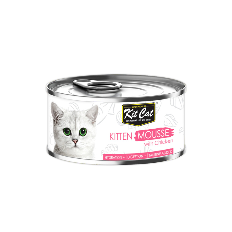 KitCat Mousse Kitten Chicken 80g
