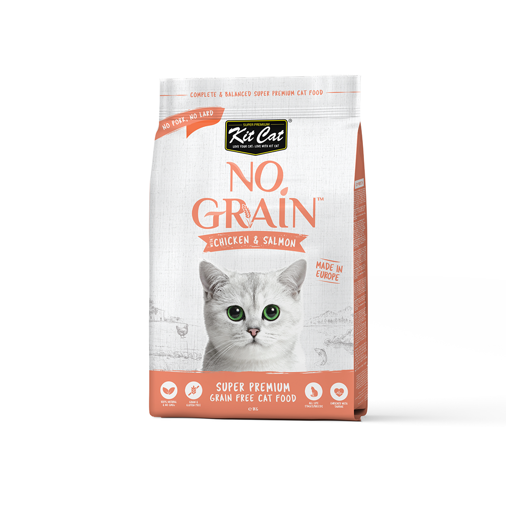 Kit Cat No Grain Chicken & Salmon 1kg