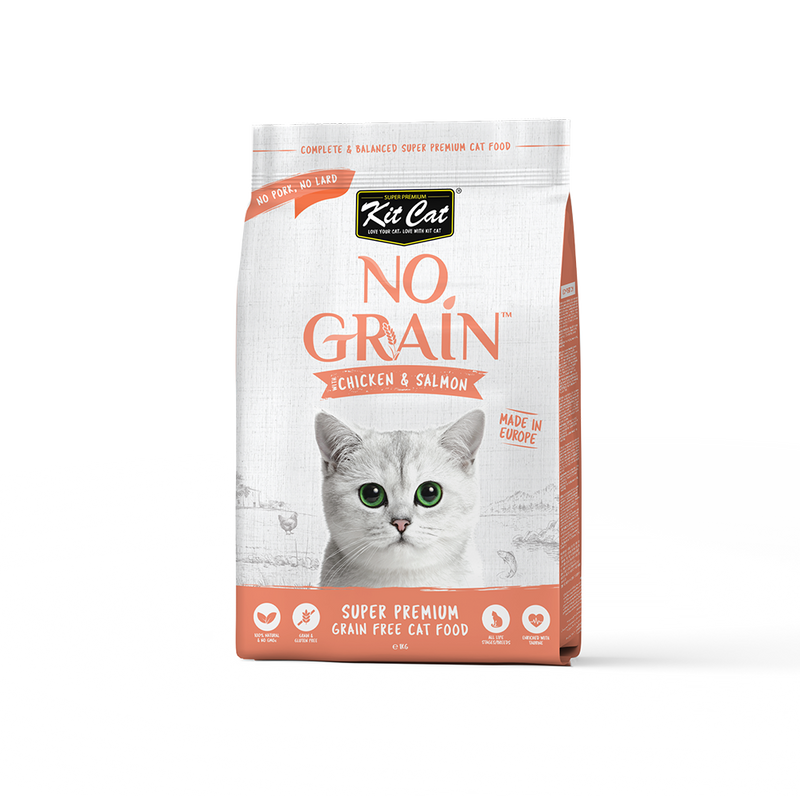 KitCat No Grain Chicken & Salmon 1kg